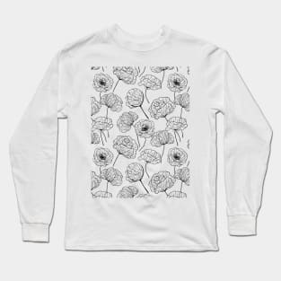 Poppy garden Long Sleeve T-Shirt